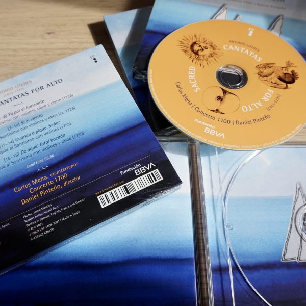 ANTONIO LITERES: Sacred Cantatas for Alto: imagen 2