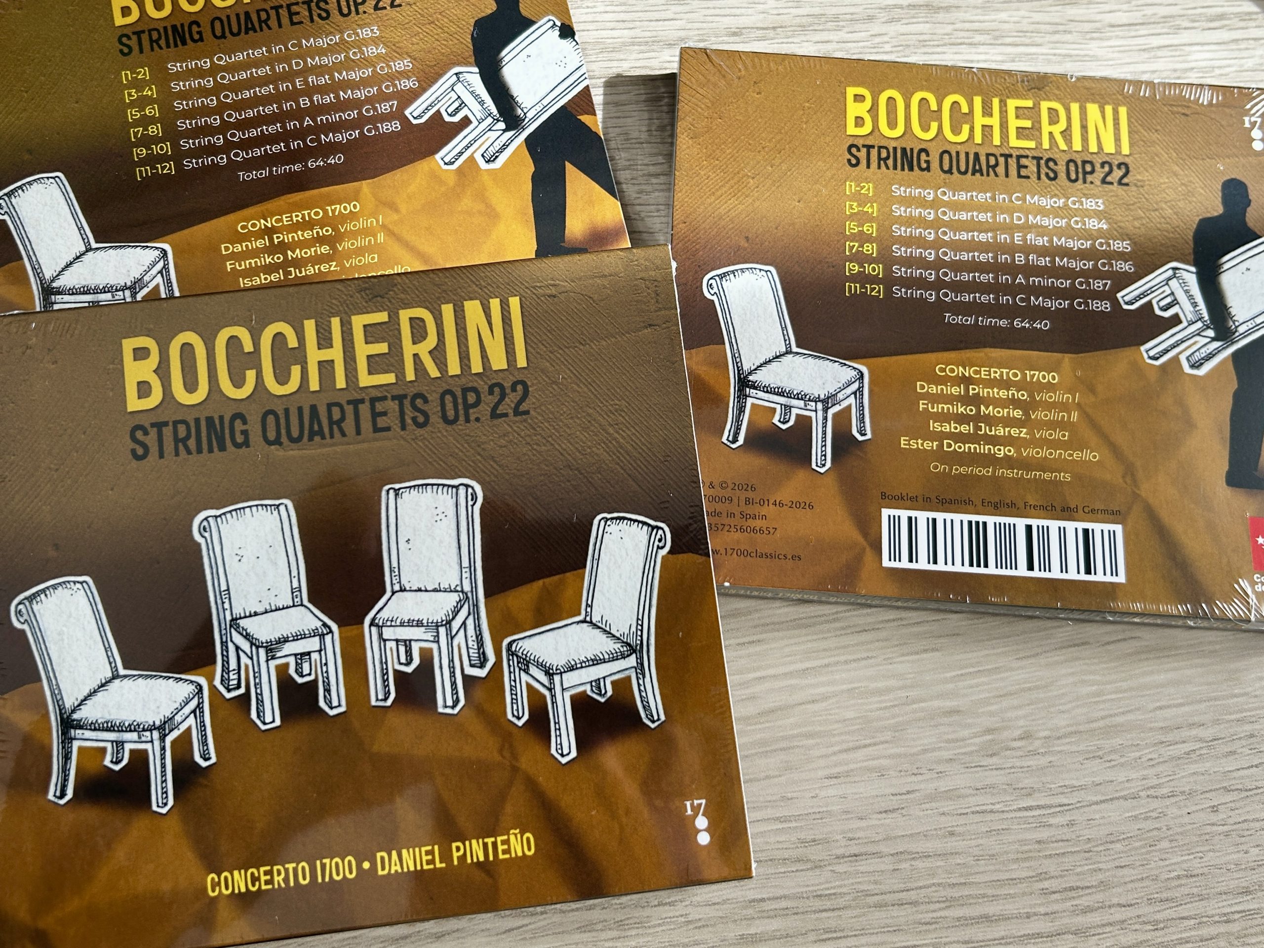 Luigi Boccherini: String Quartets Op. 22: imagen 6